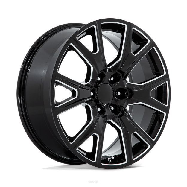 Felga aluminiowa PR199 Gloss Black Milled PERFORMANCE REPLICAS