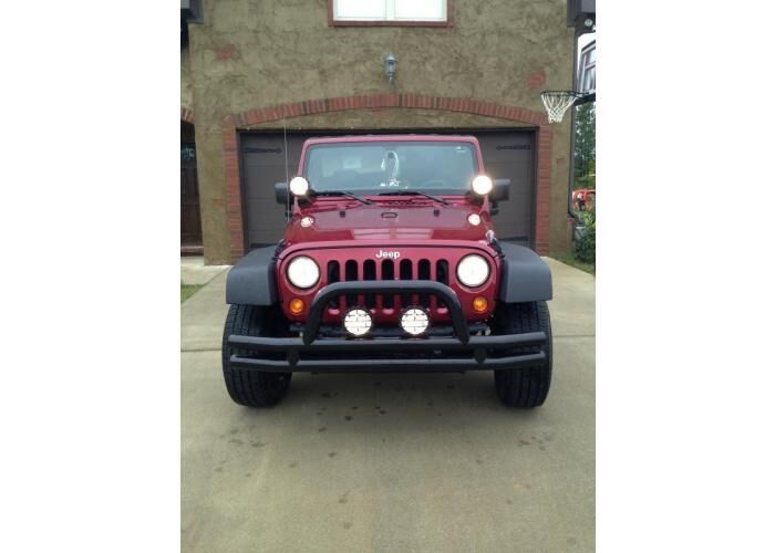 Zderzak przedni rurowy SMITTYBILT czarny połysk - Jeep Wrangler JK