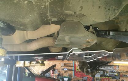 Osłona skrzyni biegów STANDARD Jeep Commander XK XH 2005-2011 aluminiowa