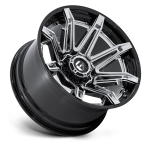 Felga aluminiowa FC401 BRAWL Chrome W/ Gloss Black Lip FUEL - 2