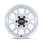 Felga aluminiowa KM729 RANGE Gloss Silver W/ Machined Face KMC - 3