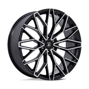 Felga aluminiowa AB050 MOGUL 6 Gloss Black W/ Machined Face ASANTI