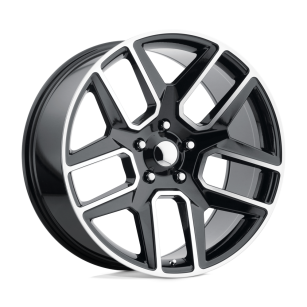 Felga aluminiowa PR192 Gloss Black Machined PERFORMANCE REPLICAS