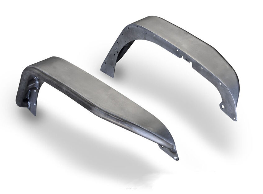 Błotniki nadkola przednie Crusher wąskie aluminiowe POISON SPYDER - Jeep Wrangler JK