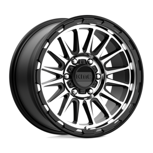 Felga aluminiowa KM542 IMPACT Satin Black Machined KMC