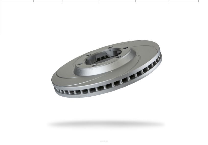 Pedders Slotted Geomet Coated Rotor