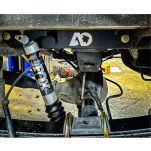 Wzmocniony komplet mocowań amortyzatorów tył czarny V2 Agile Offroad - 2