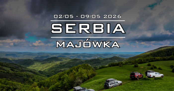 Wyprawa Majówka Serbia 4x4