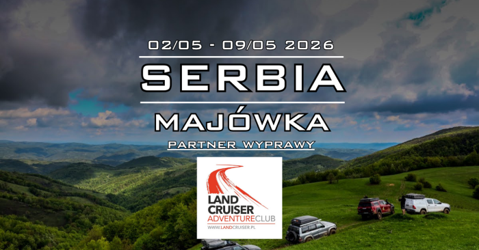 Wyprawa Majówka Serbia 4x4