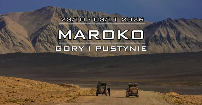 Wyprawa 4×4 – Maroko od Atlantyku po Saharę